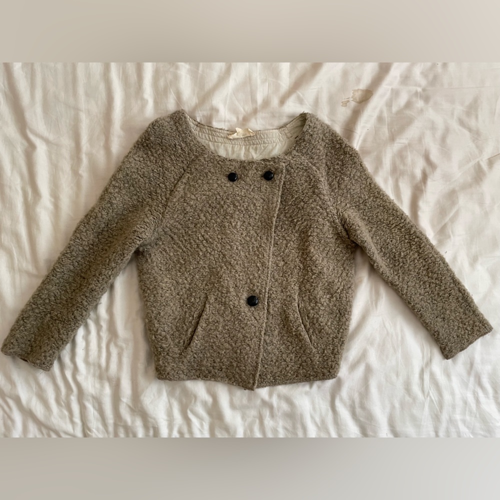 ISABEL MARANT ETOILE Cropped Wool Jacket